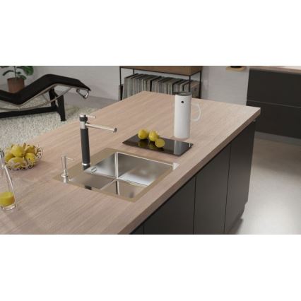 ALVEUS 1103609 - Spülbecken PURE 52,5x51,5 cm Satin