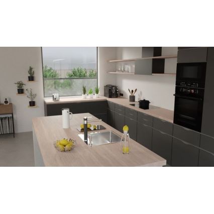 ALVEUS 1103609 - Spülbecken PURE 52,5x51,5 cm Satin
