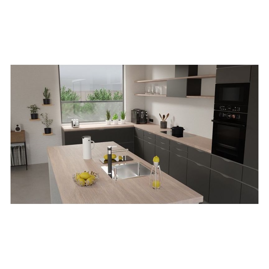 ALVEUS 1103609 - Spülbecken PURE 52,5x51,5 cm Satin