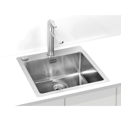 ALVEUS 1103609 - Spülbecken PURE 52,5x51,5 cm Satin