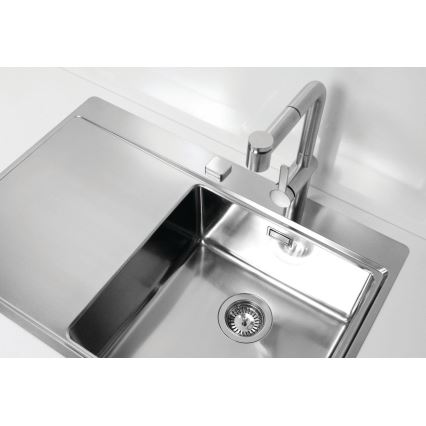ALVEUS 1103651 - Spülbecken PURE 79x52,5 cm satin, rechts