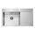 ALVEUS 1103652 - Spülbecken PURE 86x52,5 cm satin, links