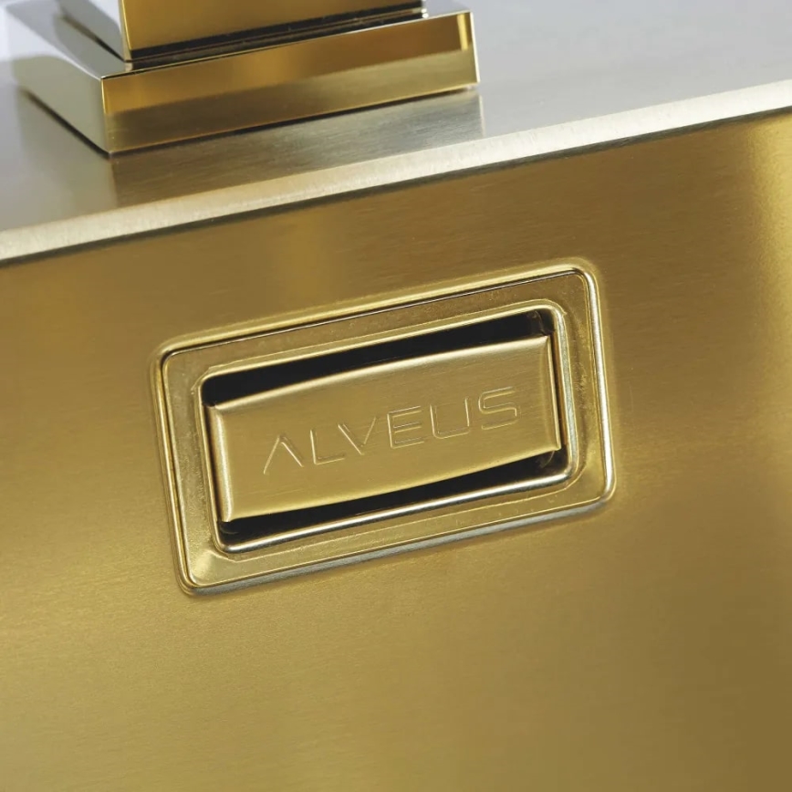 ALVEUS 1106867 - Spülbecken PURE 52,5x51,5 cm monarch golden