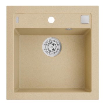 ALVEUS 1107889 - Spülbecken FORMIC 52x51 cm Granit/beige