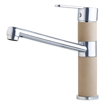 ALVEUS 1119874 - Wasserhahn/Armatur ZENIT 20,2 cm Granit/beige