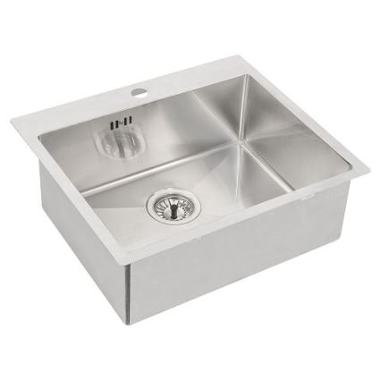 ALVEUS 1124382 - Spülbecken QUARTO 55x48 cm Satin