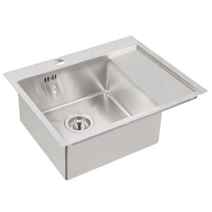 ALVEUS 1124383 - Spülbecken QUARTO 61,5x48 cm Satin