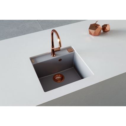 ALVEUS 1128395 - Spülbecken FORMIC 52x51 cm Granit/weiß