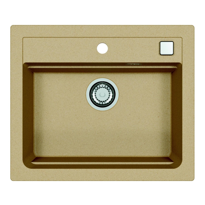 ALVEUS 1131994 - Spülbecken ATROX 59x50 cm Granit/beige