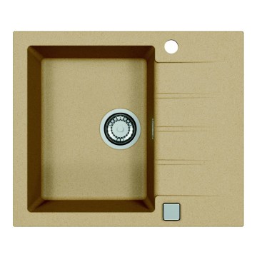 ALVEUS 1132019 - Spülbecken CADIT 59x50 cm Granit/beige