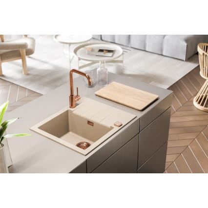ALVEUS 1132019 - Spülbecken CADIT 59x50 cm Granit/beige