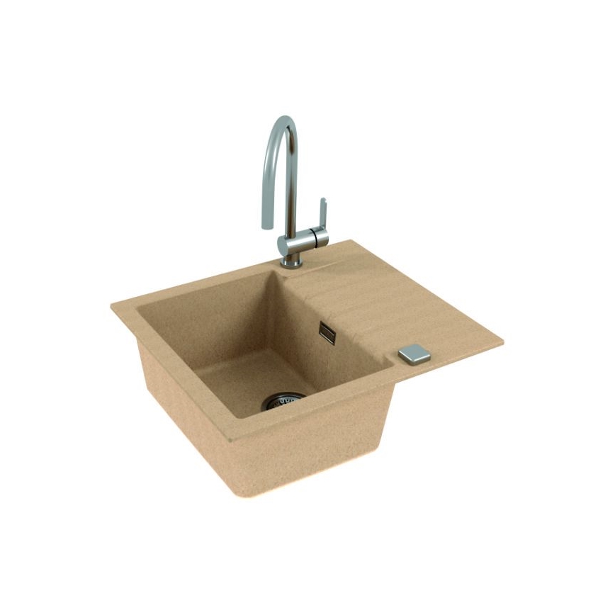 ALVEUS 1132019 - Spülbecken CADIT 59x50 cm Granit/beige