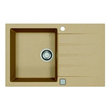 ALVEUS 1132024 - Spülbecken CADIT 79x50 cm Granit/beige