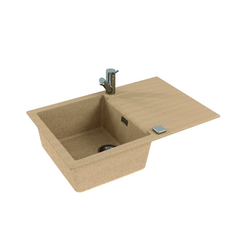 ALVEUS 1132024 - Spülbecken CADIT 79x50 cm Granit/beige