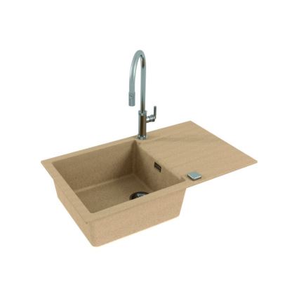 ALVEUS 1132029 - Spülbecken CADIT 86x50 cm Granit/beige