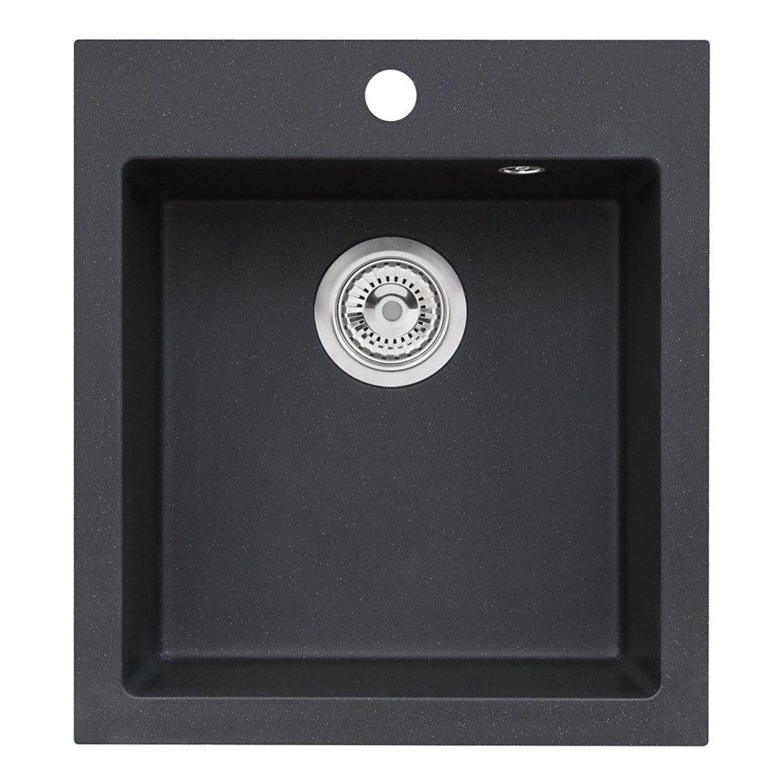 ALVEUS 1133432 - Spülbecken CORTINA 50x45 cm Granit/schwarz