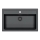 ALVEUS 1148163 - Spülbecken ATROX 79x50 cm Granit/schwarz