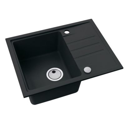 ALVEUS 1149080 - Spülbecken INTERMEZZO 62x48 cm Granit/schwarz