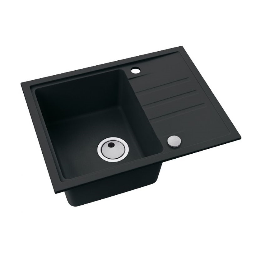 ALVEUS 1149080 - Spülbecken INTERMEZZO 62x48 cm Granit/schwarz