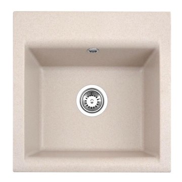 ALVEUS 1149111 - Spülbecken GEM 50x50 cm Granit/beige