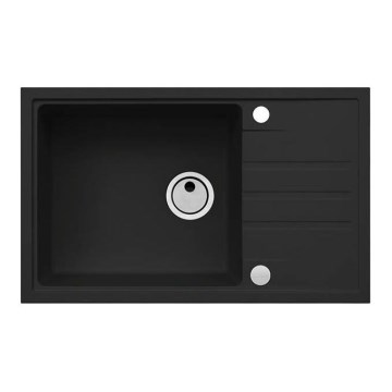 ALVEUS 1149117 - Spülbecken INTERMEZZO 78x48 cm Granit/schwarz