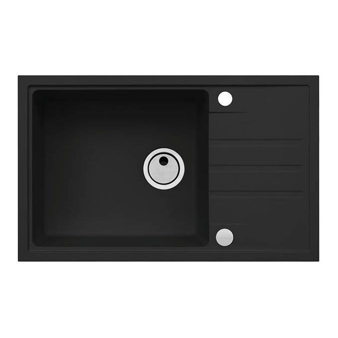 ALVEUS 1149117 - Spülbecken INTERMEZZO 78x48 cm Granit/schwarz