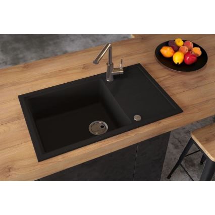 ALVEUS 1149117 - Spülbecken INTERMEZZO 78x48 cm Granit/schwarz