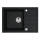 ALVEUS 1149126 - Spülbecken INTERMEZZO 68x48 cm Granit/schwarz