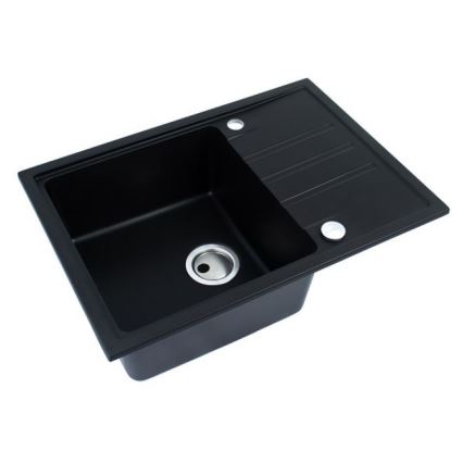 ALVEUS 1149126 - Spülbecken INTERMEZZO 68x48 cm Granit/schwarz