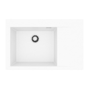 ALVEUS 1149299 - PURE Küchenspüle 79 x 51,5 cm Granit/weiß