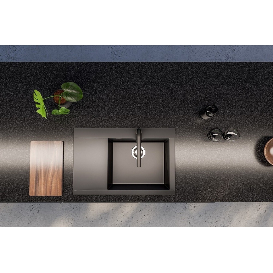 ALVEUS 1149502 - Küchenspüle PURE 79x51,5 cm Granit/Anthrazit