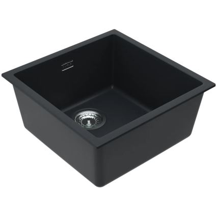 ALVEUS 1150048 - Spülbecken OMNI 45x45 cm Granit/schwarz