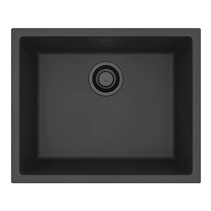 ALVEUS 1150057 - Spülbecken OMNI 55x45 cm Granit/schwarz