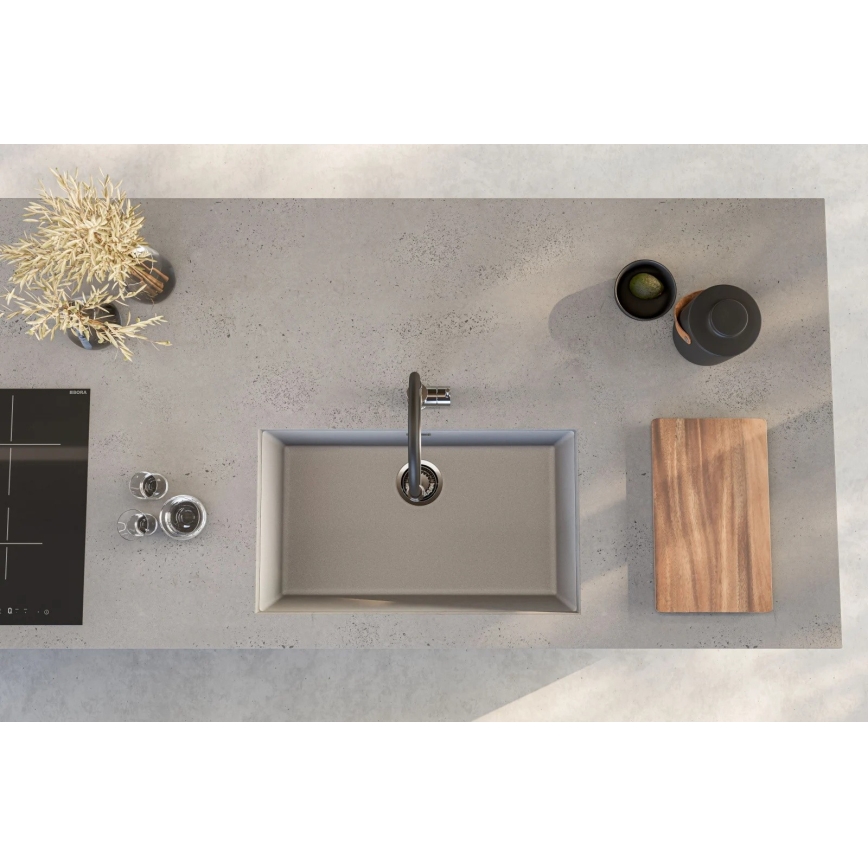 ALVEUS 1150058 - Spülbecken OMNI 75x45 cm Granit/weiß