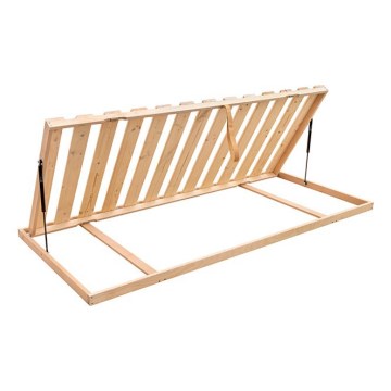 Ambiamo - Fester Lattenrost mit seitlicher Klappfunktion OSLO 90x200 cm