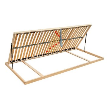 Ambiamo - Flexibler Lattenrost mit seitlicher Kolbenneigung ODENSE 200x90 cm links