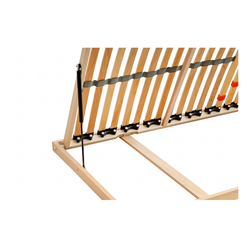 Ambiamo - Flexibler Lattenrost mit seitlicher Kolbenneigung ODENSE 200x90 cm links