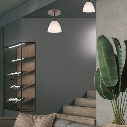 Anbauleuchte ADRIANO 1xE27/60W/230V Buche