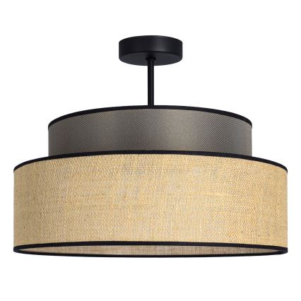 Anbauleuchte BOHO 1xE27/60W/230V braun/beige