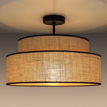 Anbauleuchte BOHO 1xE27/60W/230V d 40 cm beige