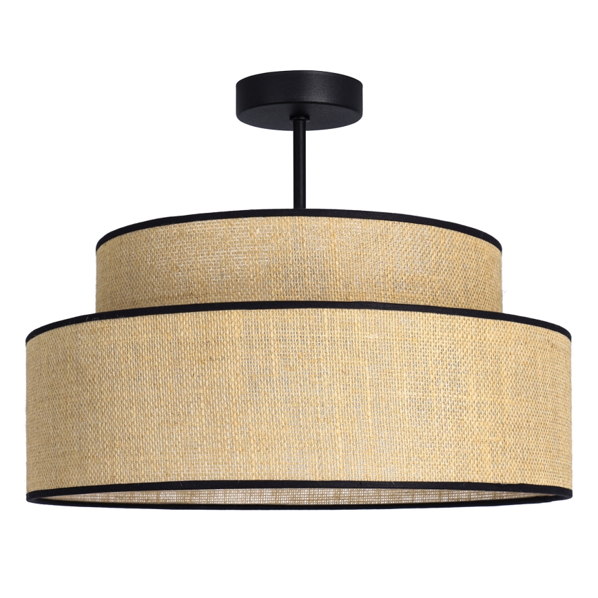 Anbauleuchte BOHO 1xE27/60W/230V d 40 cm beige