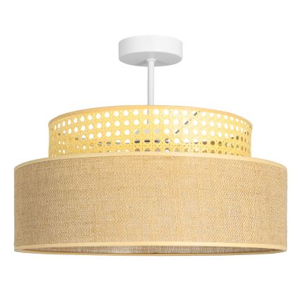 Anbauleuchte BOHO 1xE27/60W/230V d 40 cm Rattan