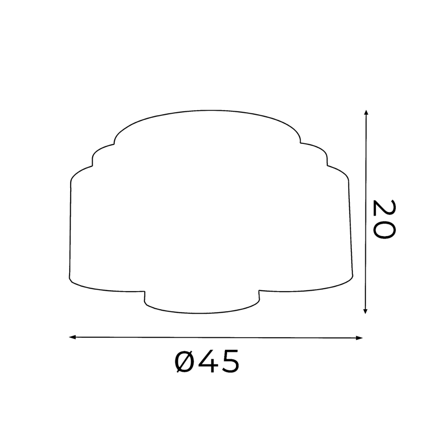 Anbauleuchte FRODI 3xE27/60W/230V schwarz