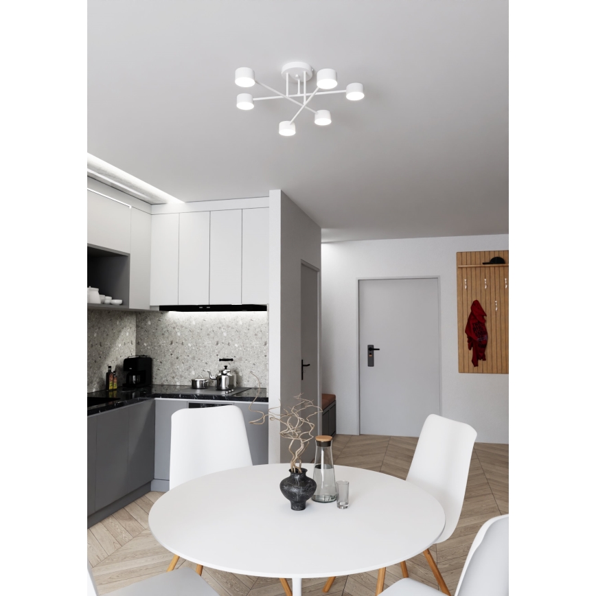 Anbauleuchte HALO 6xGX53/8W/230V weiß