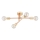 Anbauleuchte OTELLO 4xE27/15W/230V golden/beige
