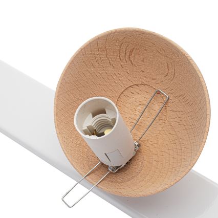 Anbauleuchter SFERA WOOD 3xE14/40W/230V