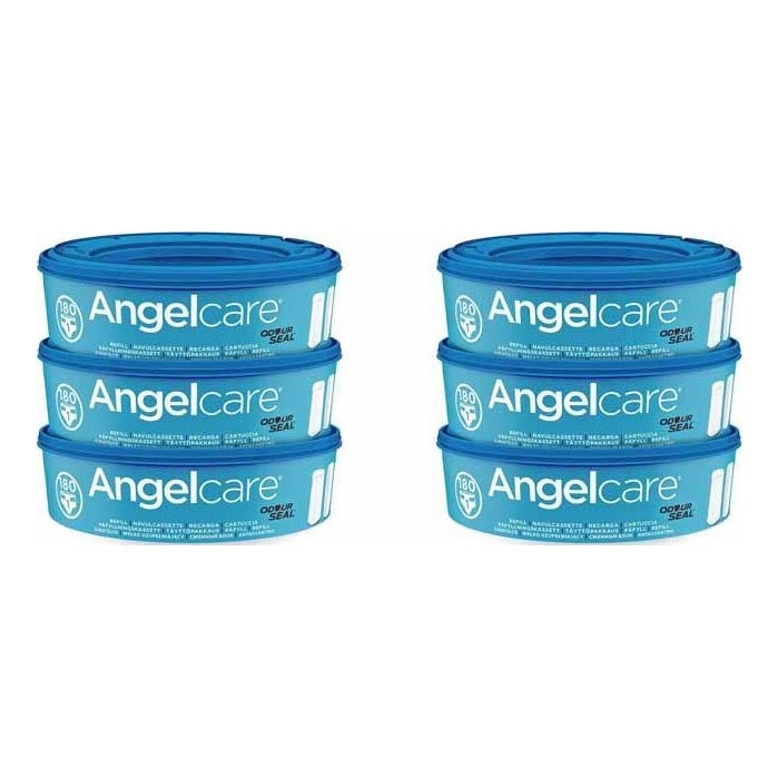 Angelcare - Nachfüllkassetten für Windeleimer 6 Stk.