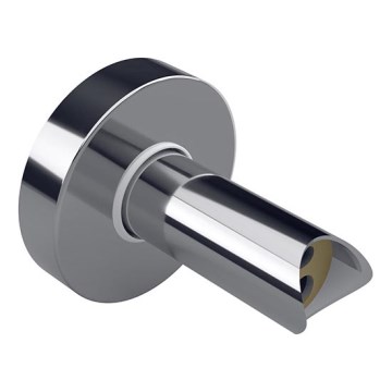 Anschlussadapter 6,4x6,4 cm silberfarben