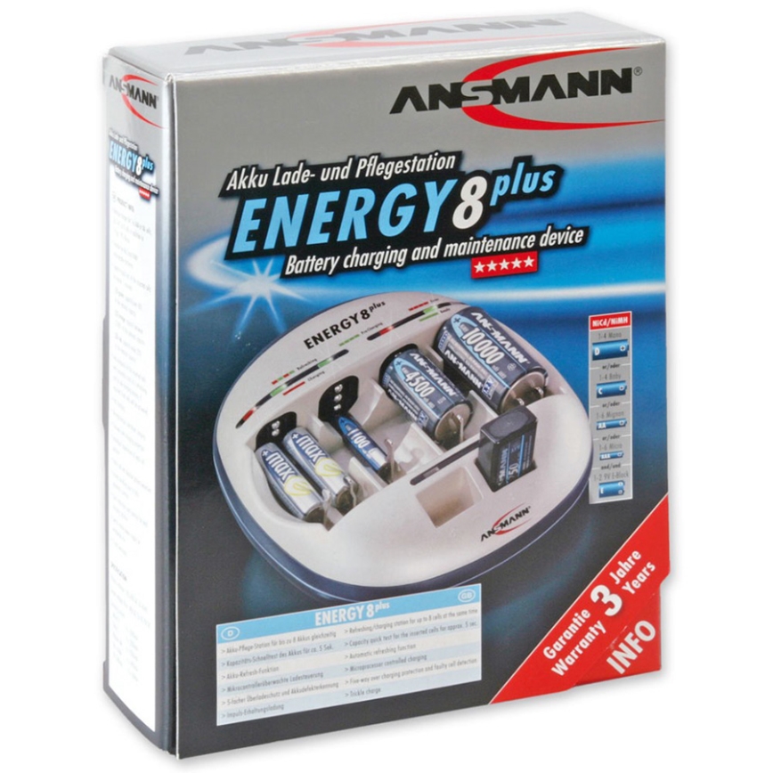 Ansmann Energy 8 Plus Ladegerät
