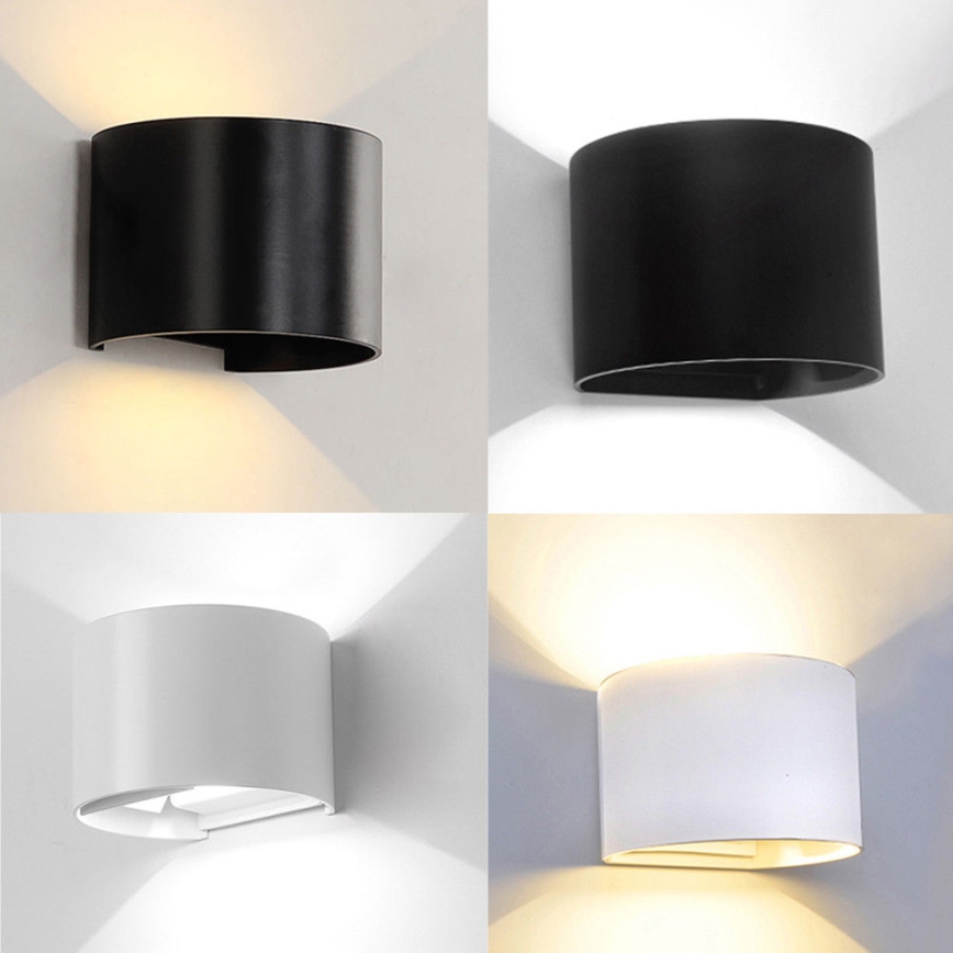 APLED - LED Auβen-Wandleuchte OVAL LED/3W/230V IP65